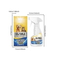 thumbnail image 3 of Honmine Pet Stain and Odor Remover Cleaning Agent 4 fl oz, Enzyme Cleaner for Dog Cat Urine Carpets, Stain Eliminator for Furniture Floor Crate, 3 of 9