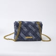 thumbnail image 4 of KURT GEIGER LONDON Bolso de hombro de mezclilla para mujer Bolso cruzado Bolso de mano de gran capacidad Bolso de mano de marca de lujo Bolso de tendencia de moda, 4 of 5