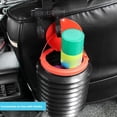 thumbnail image 6 of Blarkrus Collapsible Trash Can 135.26 Fl Oz, Foldable and Portable Design, for Car Interior Organization Setup and Daily Use, Multicolor, 6 of 7