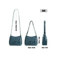 thumbnail image 4 of Deago Crossbody Bags for Women Pocketbooks Soft PU Leather Purses and Handbags Multi Pocket Shoulder Bag (Blue), 4 of 9