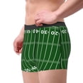 thumbnail image 4 of Balery American Football Field1 Men's Boxer Briefs, Soft and Breathable Cotton Underwear with nylon Waistband-Small, 4 of 9