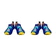 thumbnail image 2 of Yuarrent 2X zapatos de vadeo pantuflas para niños pequeños mano de obra fina exquisita de larga duración multiusos lindo aspecto arena tipo tipo 8 2piezas, 2 of 6