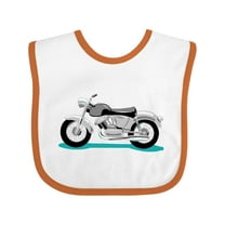 Inktastic Motorcycle Boys or Girls Baby Bib