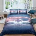 thumbnail image 1 of Juego de ropa de cama con fundas de edredón y fundas de almohada impresas en 3D 3, 1 of 8