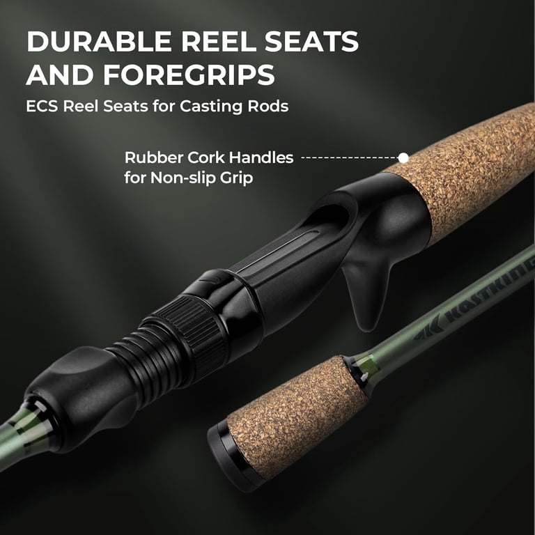 baitcaster 2 piece rod Fenwick HMG Bass Casting 6'6" handers is a versatile and durable fishing setup designed for a variety of freshwater and inshore saltwater fishing applications Lew's Mach Smash Baitcast Combo