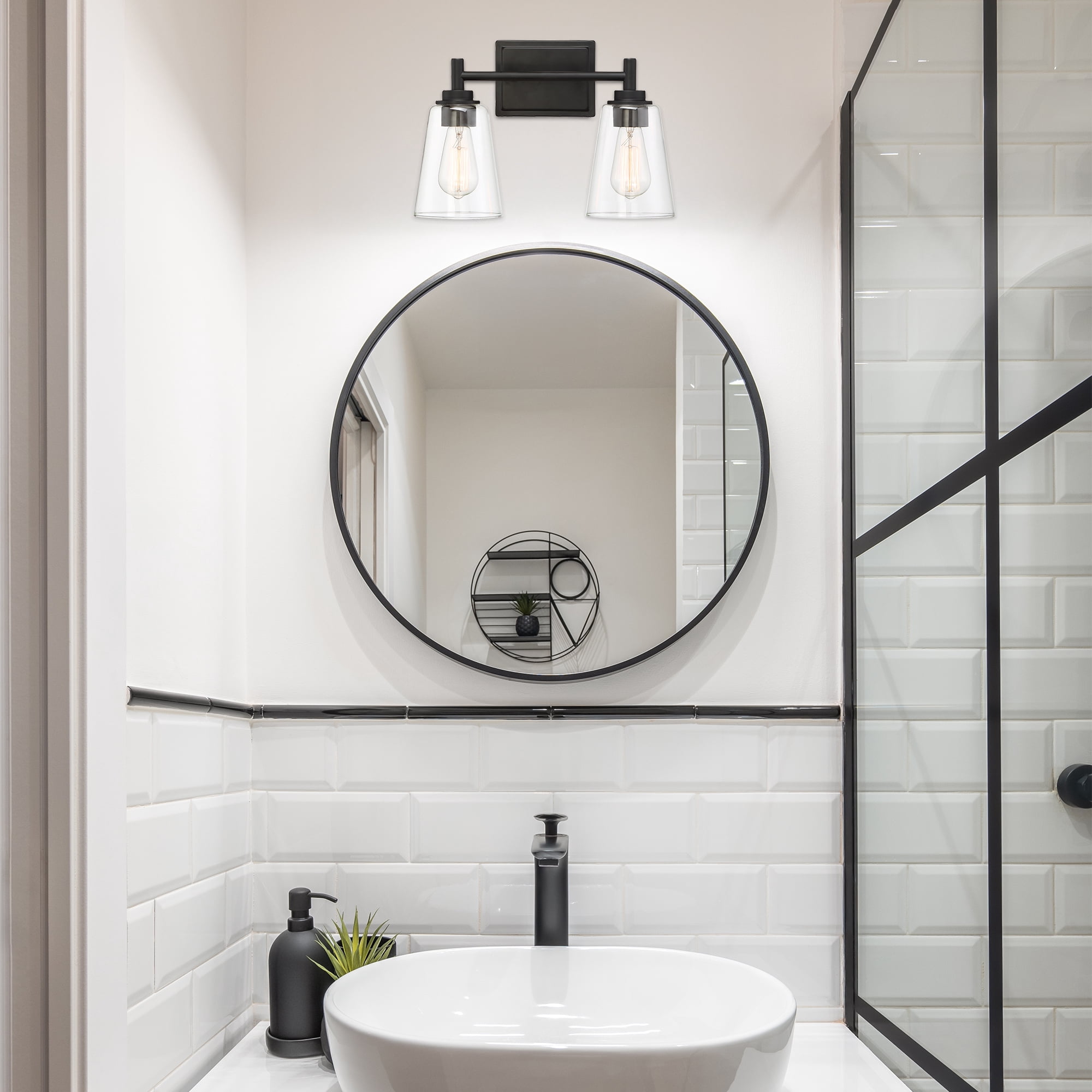 95702-MB-Designers Fountain-Westin - Two Light Bath Bar-Matte Black Finish