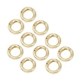 thumbnail image 4 of GUOOL 10 Pcs Mousqueton Rond 0.9 Pouces Clips de Pression Boucles Toriques Pince Métal Durable pour Sacs Doré, 4 of 7