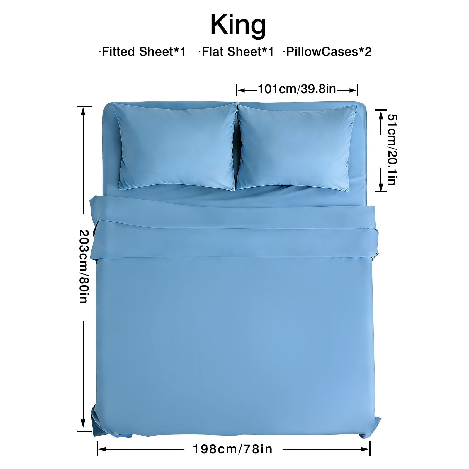 4Pcs Ultra-Soft 85g Sheet and Pillowcase Set, Soft Solid Color, Machine Washable, Suitable For All Seasons, Christmas Comfortable Bedding Set, Available For Single, Double, King, and Queen Beds