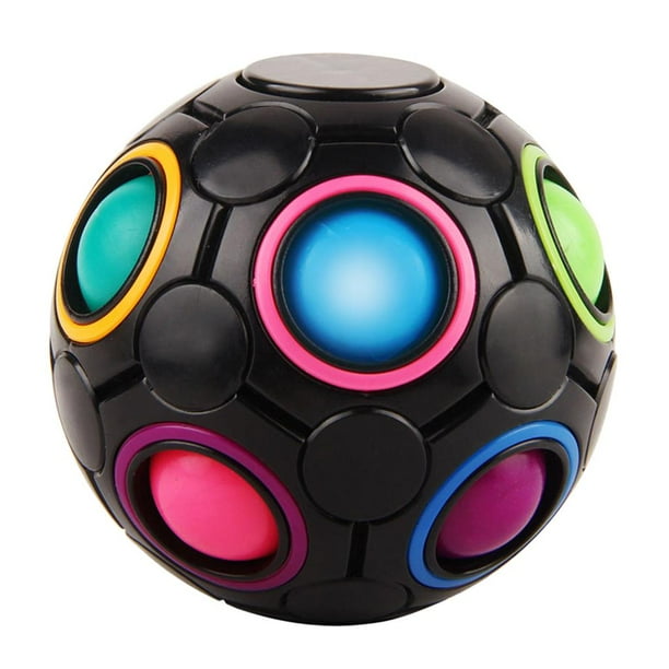 Juguete de rompecabezas Zulema Rainbow Ball Puzzle Stress Relief