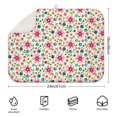 thumbnail image 2 of 2 Pcs Daisy Flower Dish Drying Mat - 18 X 24 Inch Absorbent Microfiber Kitchen Counter Mat – Quick-Dry Dish Rack Alternative, Dish Drying Pad for Dishes, Cups, Utensils, Pots & Pans, 2 of 3