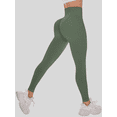 thumbnail image 4 of Set De 2 Leggings Casual o Deportivos Acampanados De Cintura Alta De Mujer En Color Sólido UNITALLA, 4 of 5