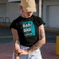 thumbnail image 2 of Surfing Dad Like a Normal Dad but Cooler, Military Green T-Shirt, Medium, 2 of 5