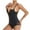 Black, variant on APEXFWDT Women's Backless Shapewear Bodysuit Tummy Control Thong Seamless Body Shaper for Women Body Bra Shaper Low Back Thong Bodysuits S-XXL