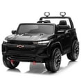 thumbnail image 6 of UBesGoo 24V 2 Seater Kids Ride on Car, Licensed Chevrolet Colorado Battery Powered Ride on Toys Truck with Remote Control, Black, 6 of 7