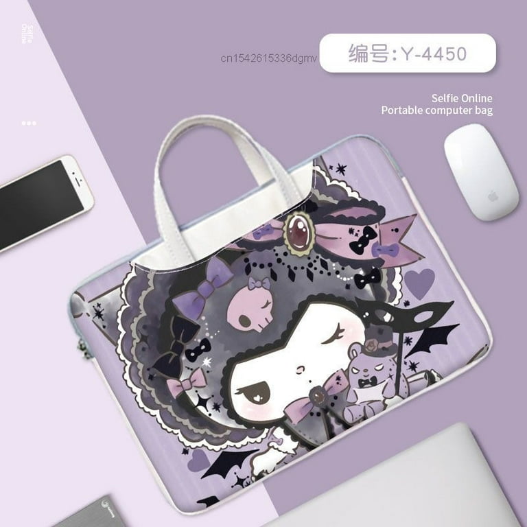 Sanrio HELLO KITTY An Apple A Day Laptop Messenger Bag Purse