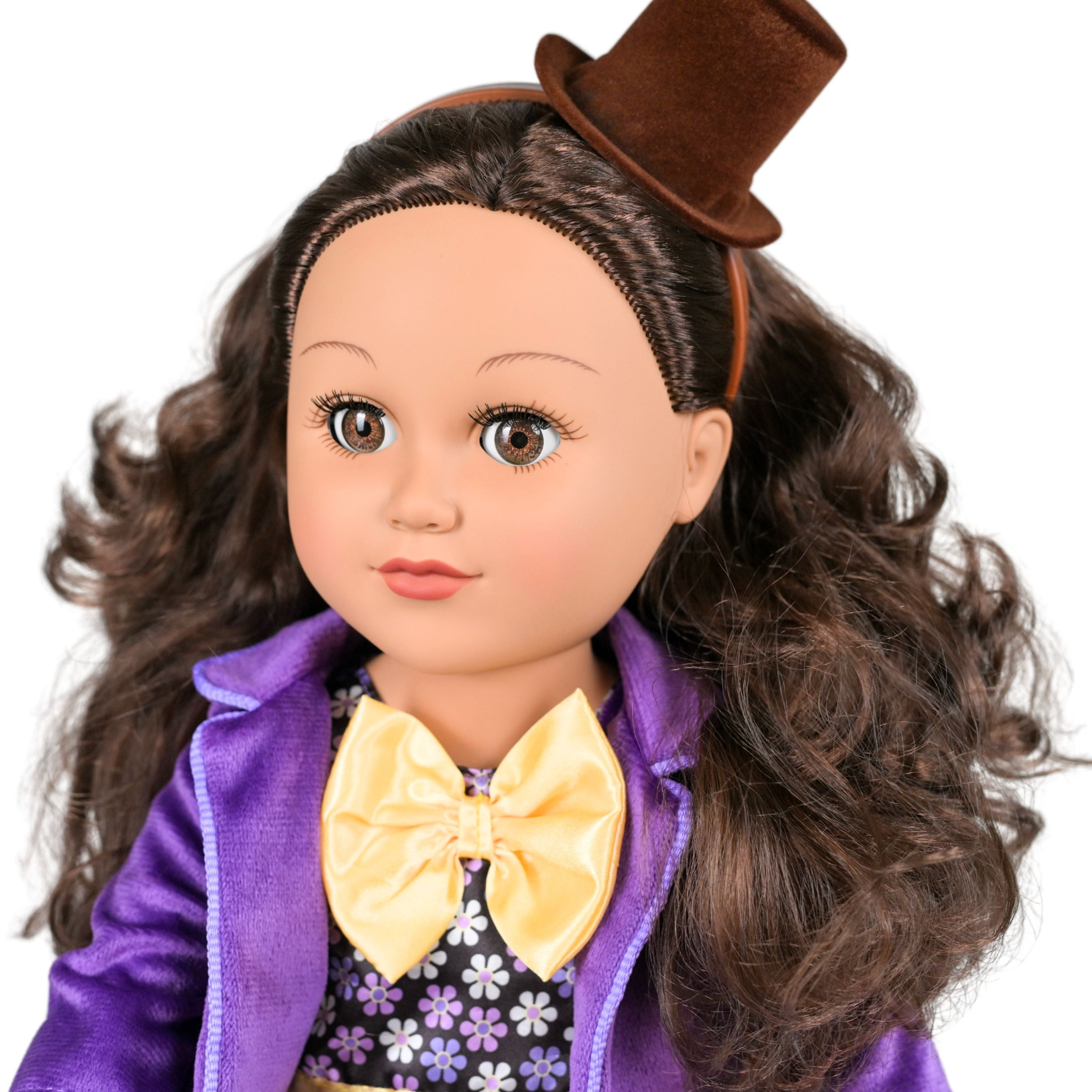 My Life As Willy Wonka Posable 18-inch Doll, Brunette Hair, Brown Eyes