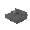 thumbnail image 2 of Legend Vansen Fabric Flexible Combination Module Reversible Sectional Sofa, 2 of 8
