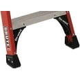 thumbnail image 5 of Louisville Ladder 6-Feet Fiberglass Twin Front Ladder, 375-Pound Duty Rating, FM1406HD, 5 of 6