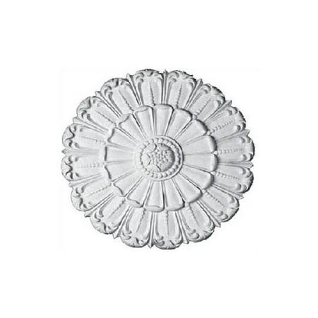 Flat Acanthus Ceiling Medallion Unfinished Walmart Com
