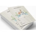 thumbnail image 2 of Inkdotpot 30 Fill In StyleBaby Shower Invitation Cards Jungle Animals Its a Boy Its a Girl Blank Invites, 2 of 6