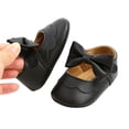 thumbnail image 5 of Douhoow Baby Girls Flat Shoes First Walker Solid Soft Sole Shoes Newborn Girls Princess Shoes, 5 of 8