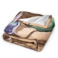 thumbnail image 5 of Manta de microfibra ultra suave YodA con estampado 3D de moda para todas las estaciones, para sofá, cama, manta cálida, perfecta para niños, adultos, regalo de cumpleaños familiar, 40 x 30 pulgadas, 5 of 5
