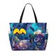 thumbnail image 1 of Fotbe Underwater Turtle Dolphin Octopus Bolsa de Viaje para Playa - Resistente al Agua, Bolsa Tote de Gran Capacidad y Ligera con 7 Bolsillos para Mujeres y Hombres, 1 of 7