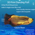 thumbnail image 2 of Poisson Floppy Électrique Jouet pour Chien, Poisson Floppy Réaliste Jouet à Bascule pour Chien, Jouets Interactifs pour Animaux de Compagnie pour Exercice de Chien, Jouet à Mâcher pour Petit et Moyen Chien, Doré, 2 of 13