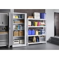 thumbnail image 2 of Gladiator 60" Wide Heavy Duty Rack with Four 18" Deep Shelves, GARS604TKW, 2 of 4