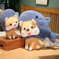 thumbnail image 2 of Shark Dog Stuffed Plush Doll Creative Cute Simulation Stuffed Toy for Claw Machine Grabber Doll(30cm), 2 of 8