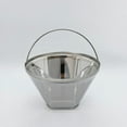 thumbnail image 7 of Stainless Steel Coffee Filter, Suitable for Coffee Filter Replacement, 4 Cone Permanent Coffee Filter 2Pcs, 7 of 7