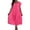 Hot Pink, variant on ZKCCNUK Plus Size Nightgowns for Women Sexy Nightdress Lingerie Sleepwear Solid Color Sexy Loose Pajamas Free Size