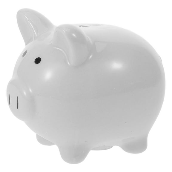 Masteelf Ceramic Piggy Bank Safe for Money Coins and Banknotes Kids Boys Girls