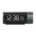 thumbnail image 1 of Projection Réveil Réveil Numérique LED Snooze Fonction Numérique Horloge de Table pour Chambre à Coucher Enfants Café, 1 of 8
