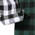 thumbnail image 5 of HAiming Men's Plaid Shirts Color Block Lapel Button down Long Sleeved Tops Plus Size Casual Loose Blouse with Pockets, 5 of 6