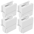 thumbnail image 1 of SEWACC 4Pcs Extension Curtain Track Connectors for Drapery Joints Lightproof Design, 1 of 8