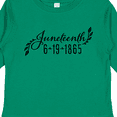 thumbnail image 4 of Inktastic Juneteenth 6-19-1865 Boys or Girls Long Sleeve Toddler T-Shirt, 4 of 5