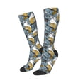 thumbnail image 2 of Fotbe Squirrel And Leaves print Women's Men's Novelty Crew Socks Cotton Socks Knee High Socks for Walking,Running,Nurses,Pregnancy, 2 of 8