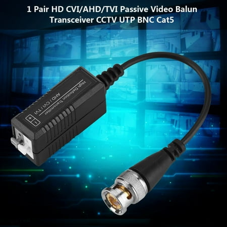 DOACT 1 Pairs CCTV BNC HD-CVI/TVI/AHD Passive Video Balun Transceiver VBESTLIFE BNC Video Balun Transceiver Cable Twisted Pair Super Interference Rejection