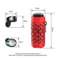 thumbnail image 3 of True wireless Bluetooth headphones Bluetooth speaker in-ear headphones 2 in 1, 3 of 5