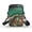 Floral Leopard Pink, variant on HELLHERO Rabbit Sling Bag Double Deck Unisex for Outdoor Holiday Travel 4.33"x1.97"x7.09"