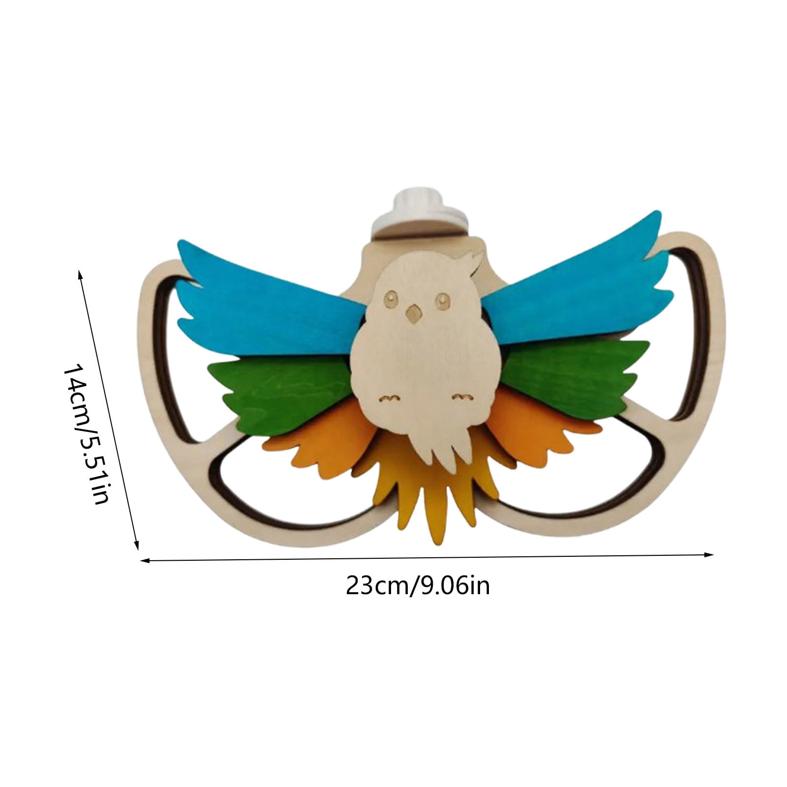 Wooden Bird Foraging Toy Puzzle Feeder Interactive Pet Training Toy Treat Dispenser Activity Enrichment Puzzle Toy for Cage Birds Mental Stimulation Daily Play Exercise Feeding Entertainment Tool