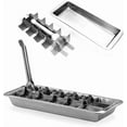 thumbnail image 3 of 18/8 Stainless Steel # ICE001 18 Slot Ice Cube Tray, 3 of 5
