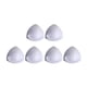 thumbnail image 2 of 3 pares de almohadillas triangulares para sujetador de mujer, insertos para copas de sujetador, esponja suave extraíble blanco, 2 of 6