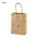 thumbnail image 2 of Uuiauoio Christmas Snowflake Tote Bag with Flat Bottom, Kraft Paper Gift Packaging for Holiday Parties, Festive Tree Design Carry Bag for Seasonal Present Wrapping and Events, 2 of 6