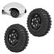 thumbnail image 4 of Neumático De Camión RC, Efecto Antideslizante, Neumáticos De Goma Respetuosos Con El Medio Ambiente, Rueda De Aleación De Aluminio, Neumático De Coche RC Para Camiones WPL D12 ANGGREK Negro BL, 4 of 8