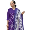thumbnail image 2 of Alvami Women's Silk Kurta and Pant with Dupatta Set - Indian Ethnic Traditional Wear Kurta Set, 2 of 6