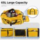 thumbnail image 4 of Bolsa de viaje Fmeida 65 L con compartimento para zapatos, repelente al agua, 4 of 7