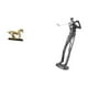 thumbnail image 5 of Figura escultórica coleccionable, adorno para escritorio, estantería, mueble de sala de estar, decoración del hogar, figura moderna de golf de resina., 5 of 8