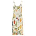 thumbnail image 5 of Various Fruits Sleeveless Dress for Women Clothing Female Women's Summer Skirt, 5 of 7